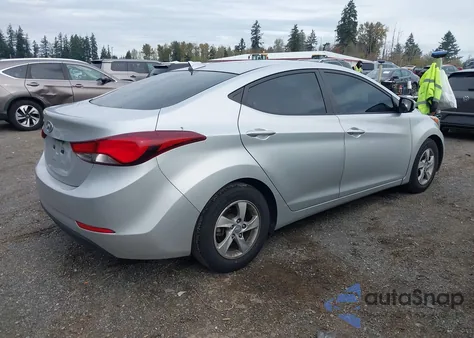 2015 Hyundai Elantra Se from USA, damaged, VIN 5NPDH4AEXFH649621